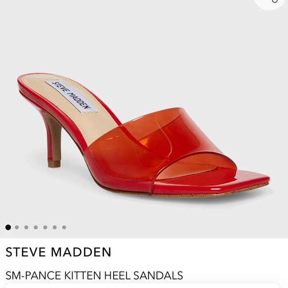 Steve Madden Shoes - Steve Madden Pance Kitten Heels Sandals size 7